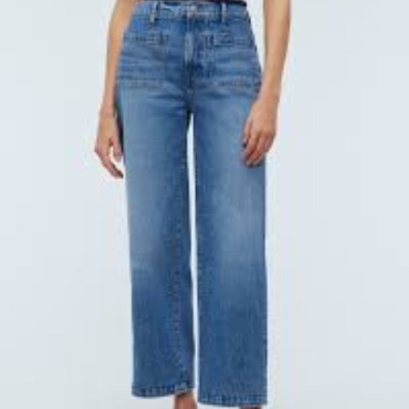 Madewell Blue Flare & Wide Leg Jeans - Picture 2 of 13